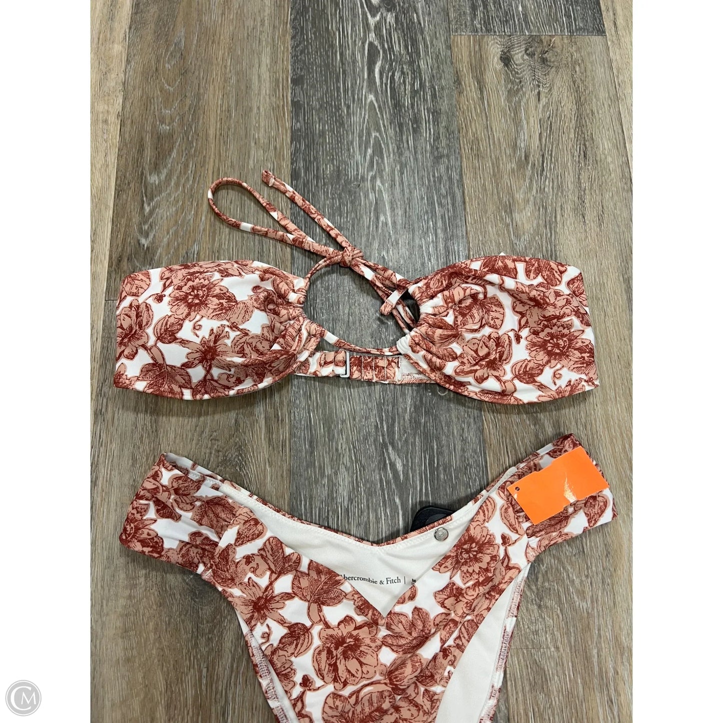 Swimsuit 2pc By Abercrombie And Fitch In Floral Print, Size: M