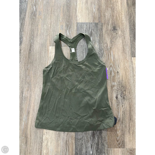 Athletic Tank Top By Lululemon In Green, Size: 6