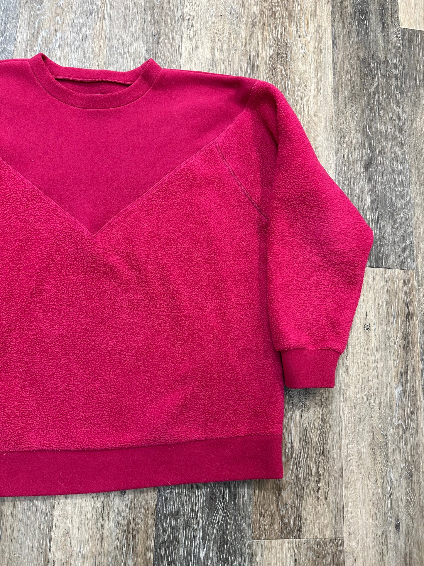 Sweatshirt Crewneck By Dudley Stephens In Pink, Size: Xl