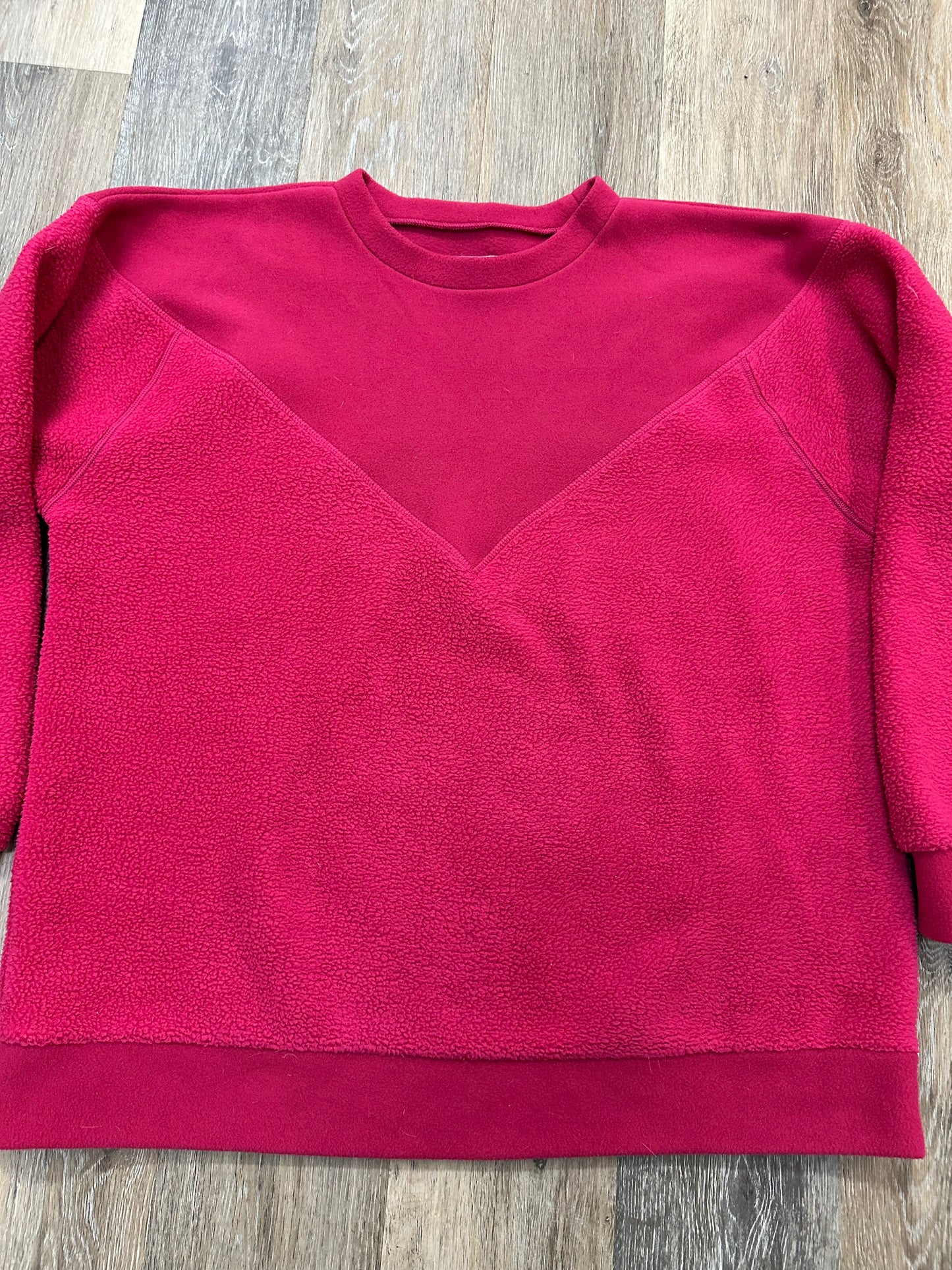 Sweatshirt Crewneck By Dudley Stephens In Pink, Size: Xl