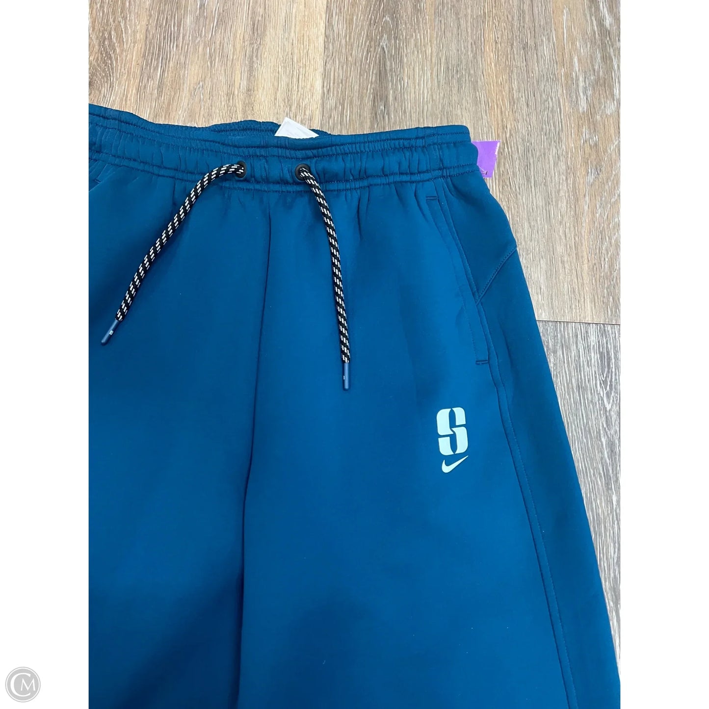 Athletic Pants By Nike In Blue, Size: Xs