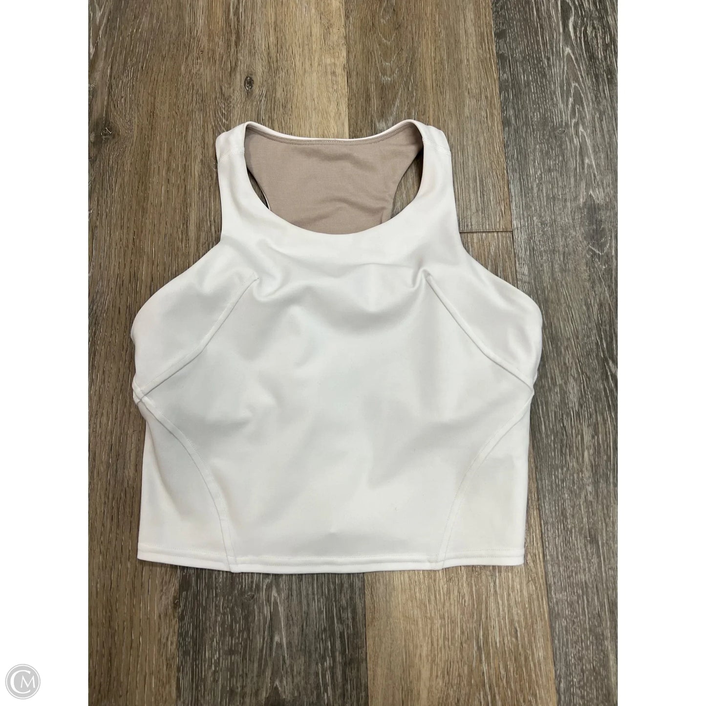Athletic Tank Top By Lululemon In White, Size: 6