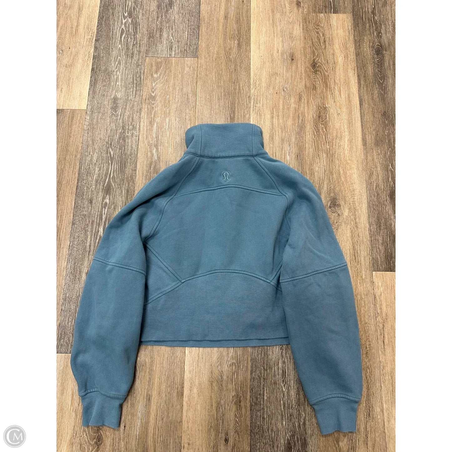 Athletic Sweatshirt Collar By Lululemon In Blue, Size: Xs