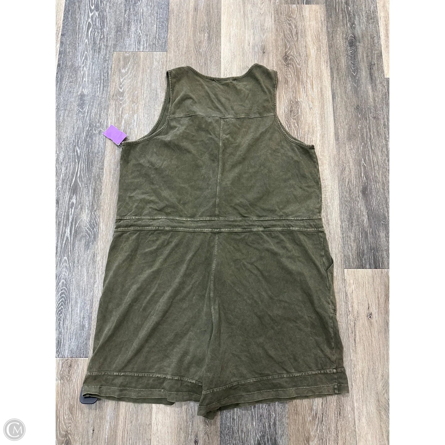 Romper By Rae Mode In Green, Size: Xl