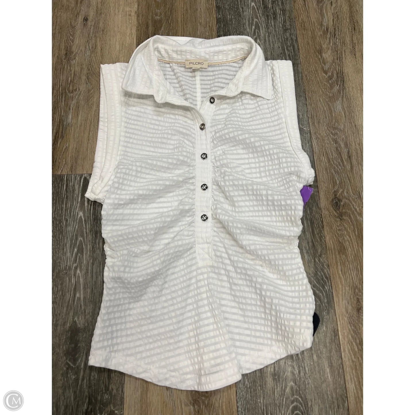 Tank Top By Pilcro In White, Size: Xs