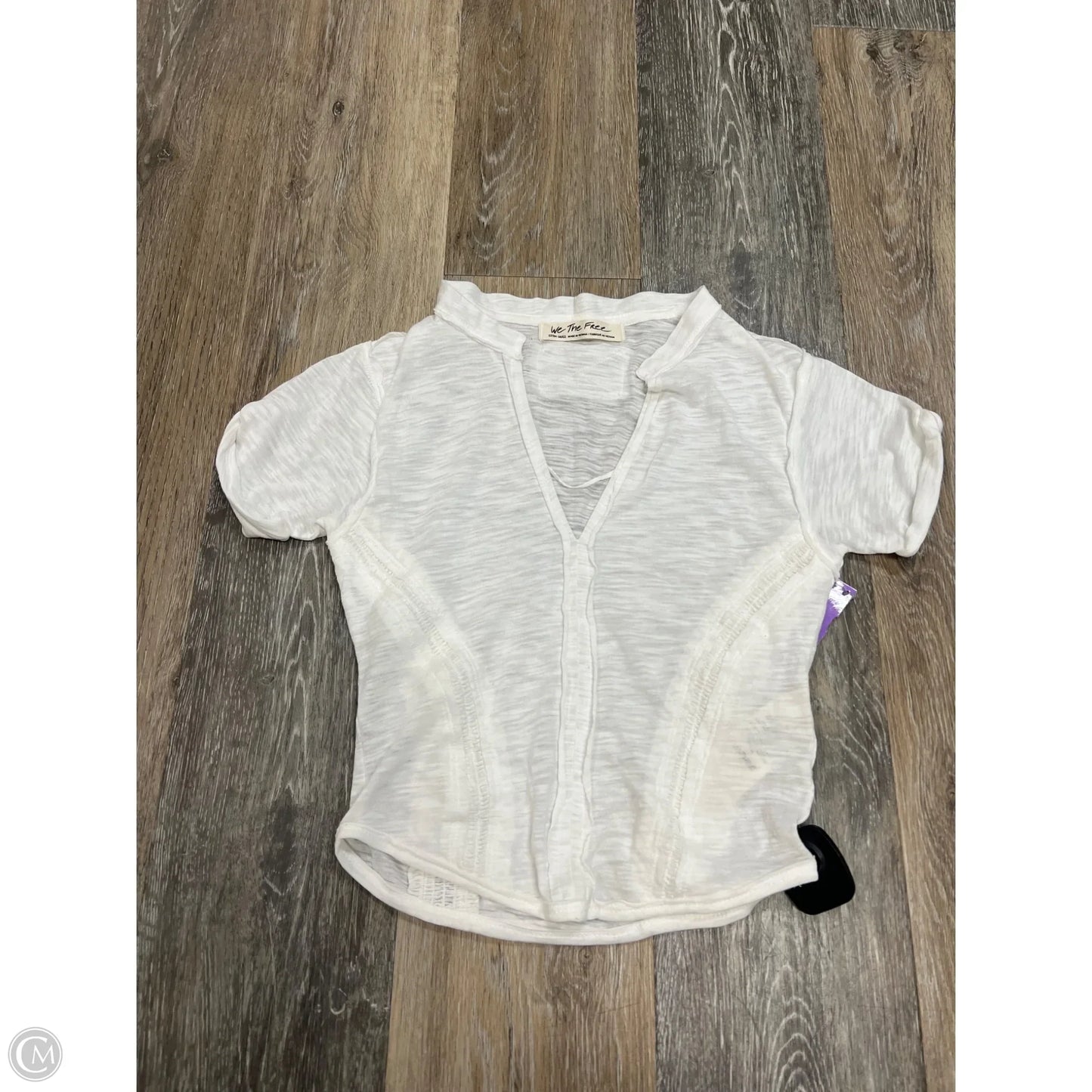 Top Short Sleeve By We The Free In White, Size: Xs