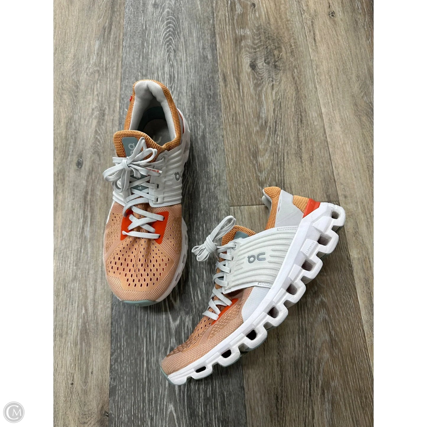 Shoes Athletic By On Cloud In Orange, Size: 8