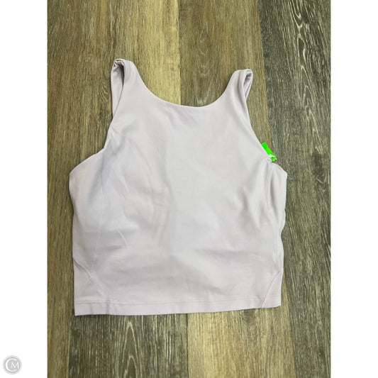 Athletic Tank Top By Lululemon In Purple, Size: 4