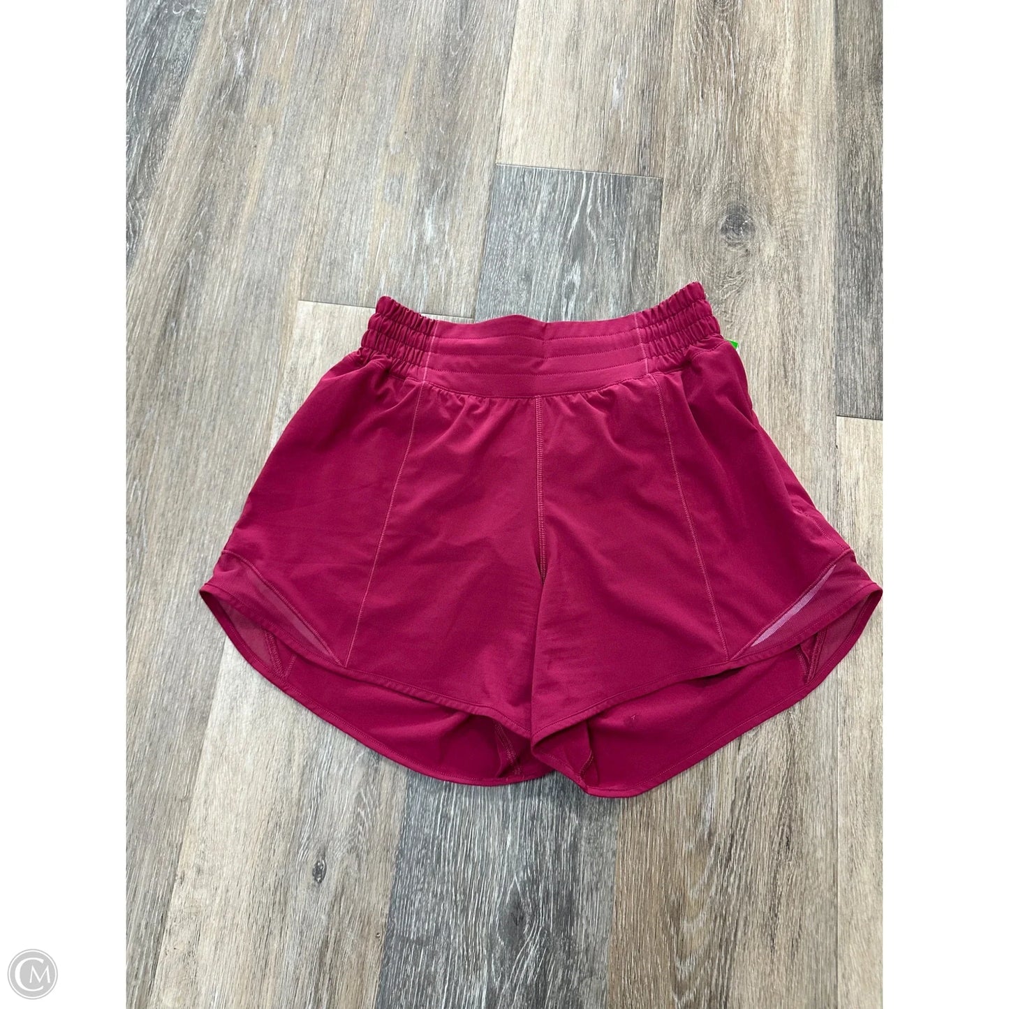 Athletic Shorts By Lululemon In Pink, Size: 4