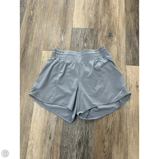 Athletic Shorts By Lululemon In Grey, Size: 4