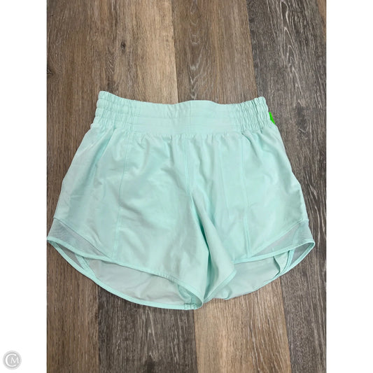 Athletic Shorts By Lululemon In Blue, Size: 4