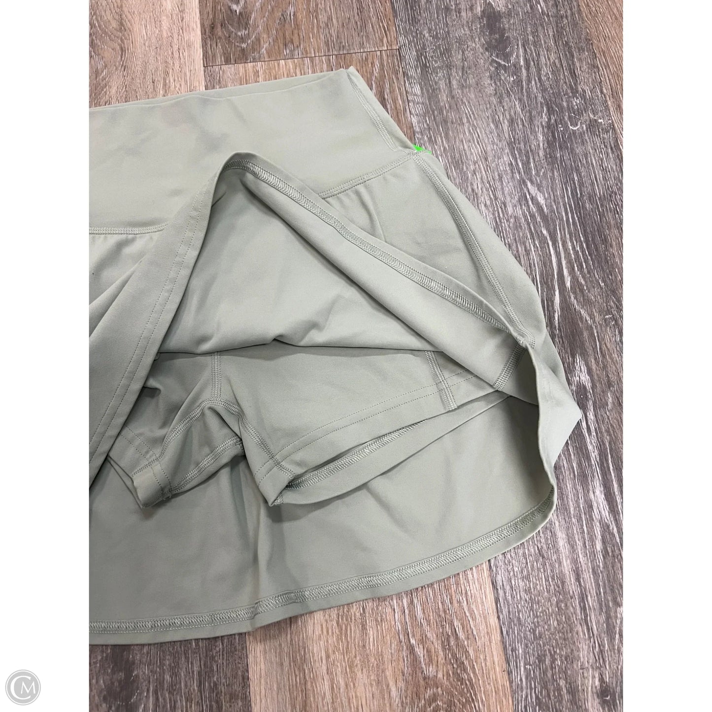 Athletic Skort By Lululemon In Green, Size: 4