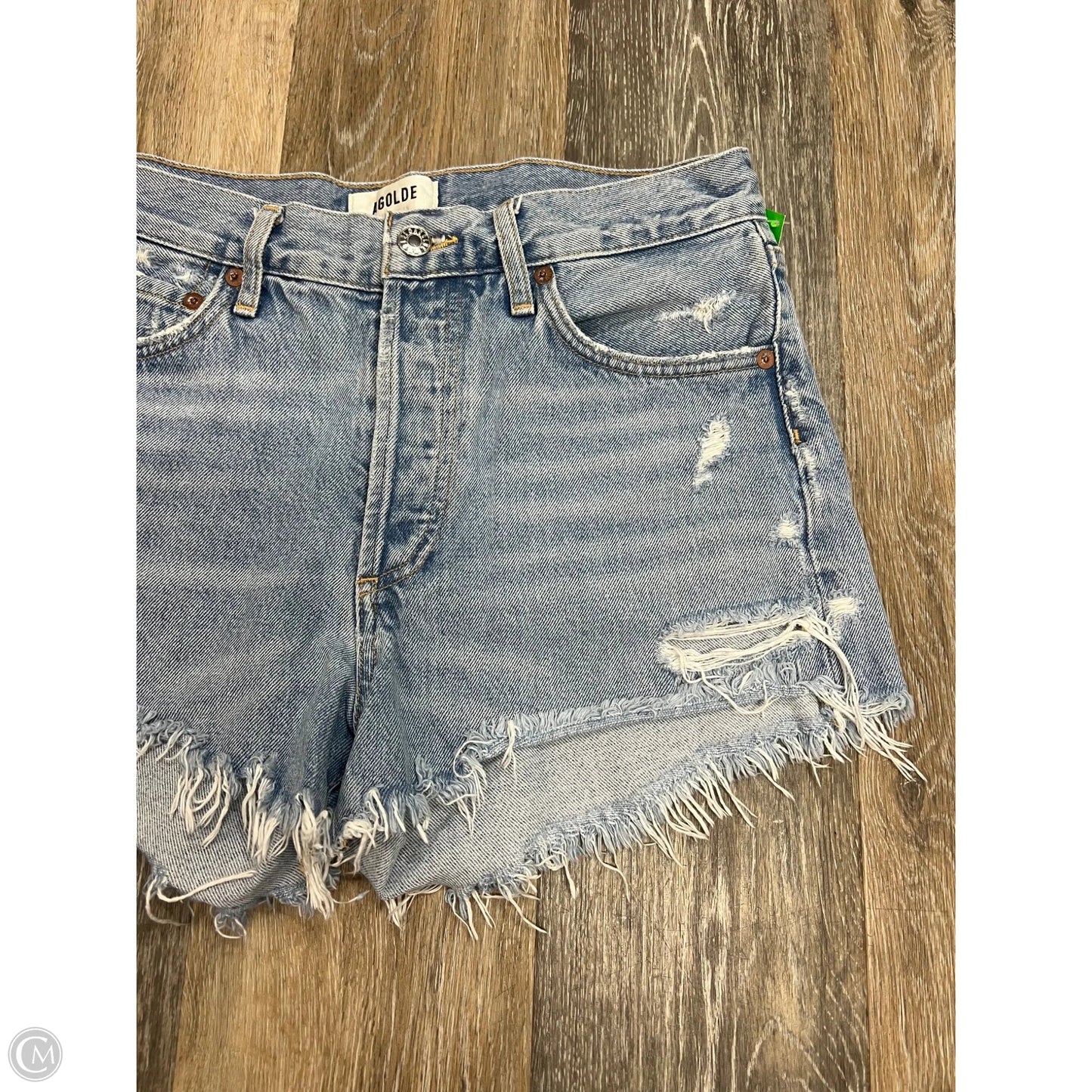 Shorts By Agolde In Blue Denim, Size: 4