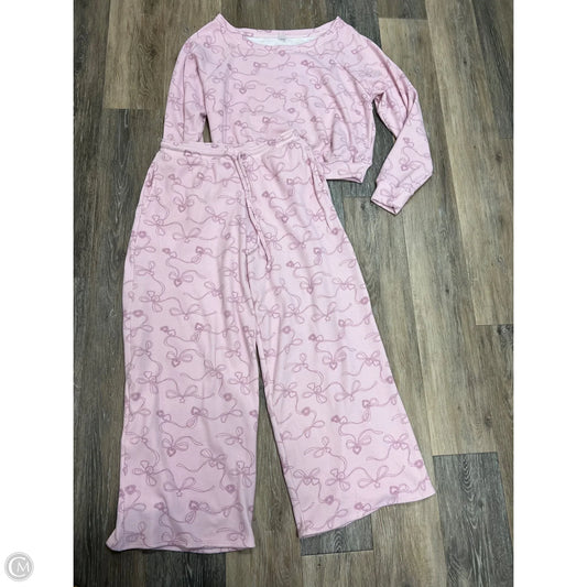Pajamas 2pc By Gilly Hicks In Pink, Size: S/M