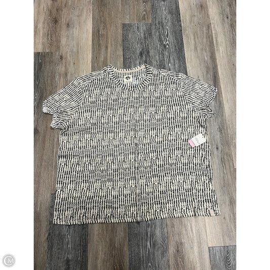 Top Short Sleeve By We The Free In Cream, Size: L