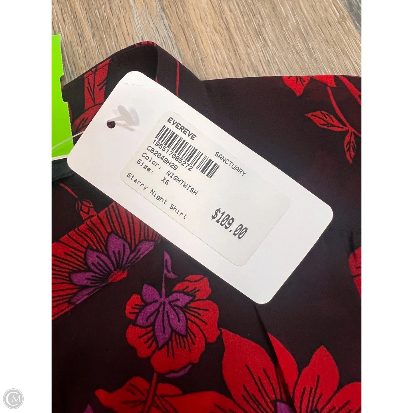 Blouse Long Sleeve By Sanctuary In Red, Size: Xs