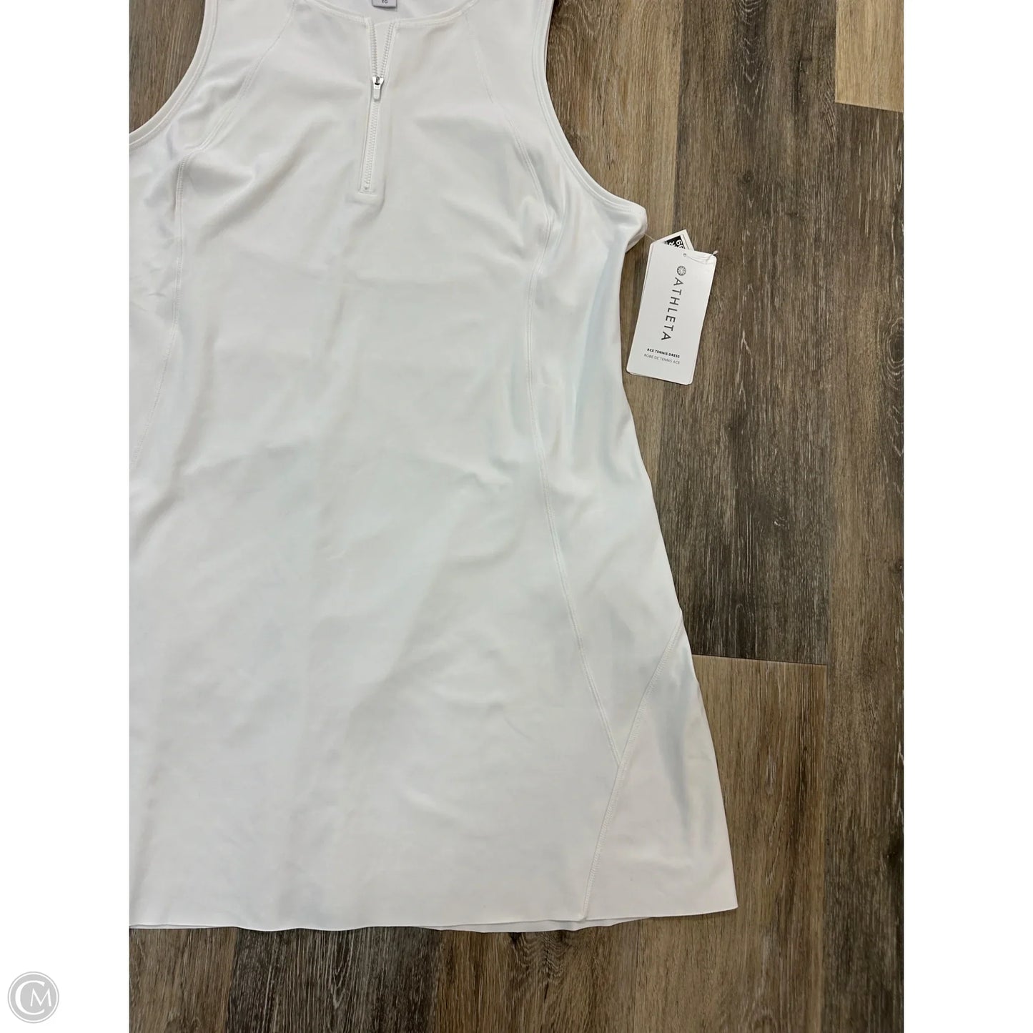 Athletic Dress By Athleta In White, Size: Xl