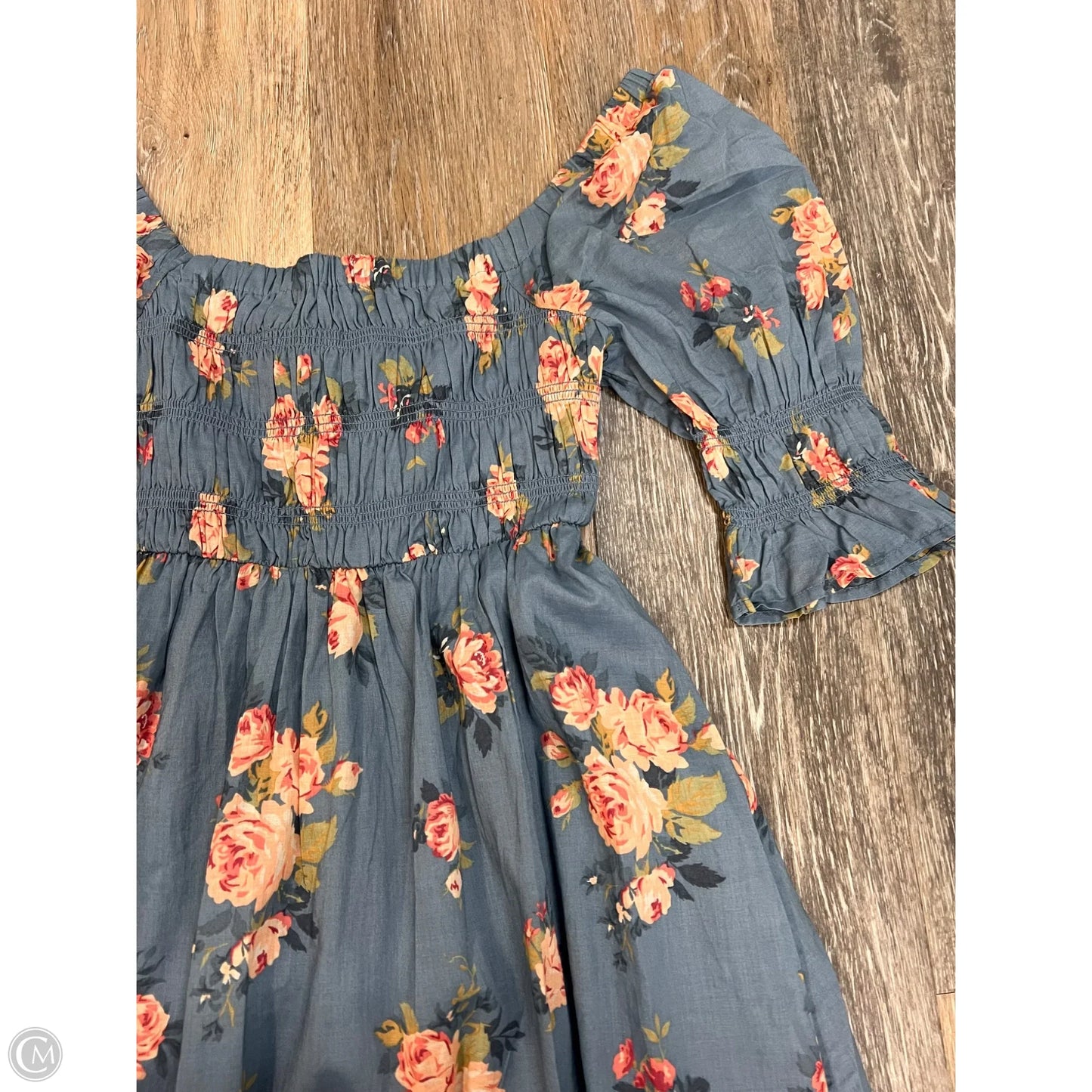 Dress Casual Maxi By American Eagle In Blue, Size: Xs