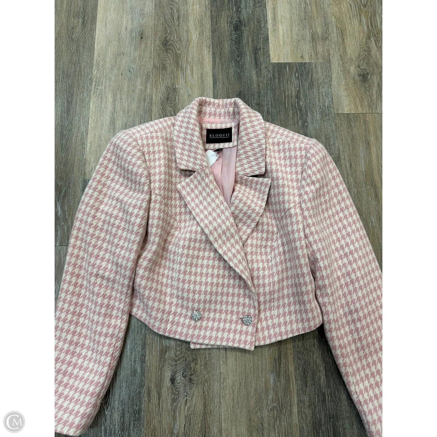 Blazer By Eloquii In Pink, Size: 16