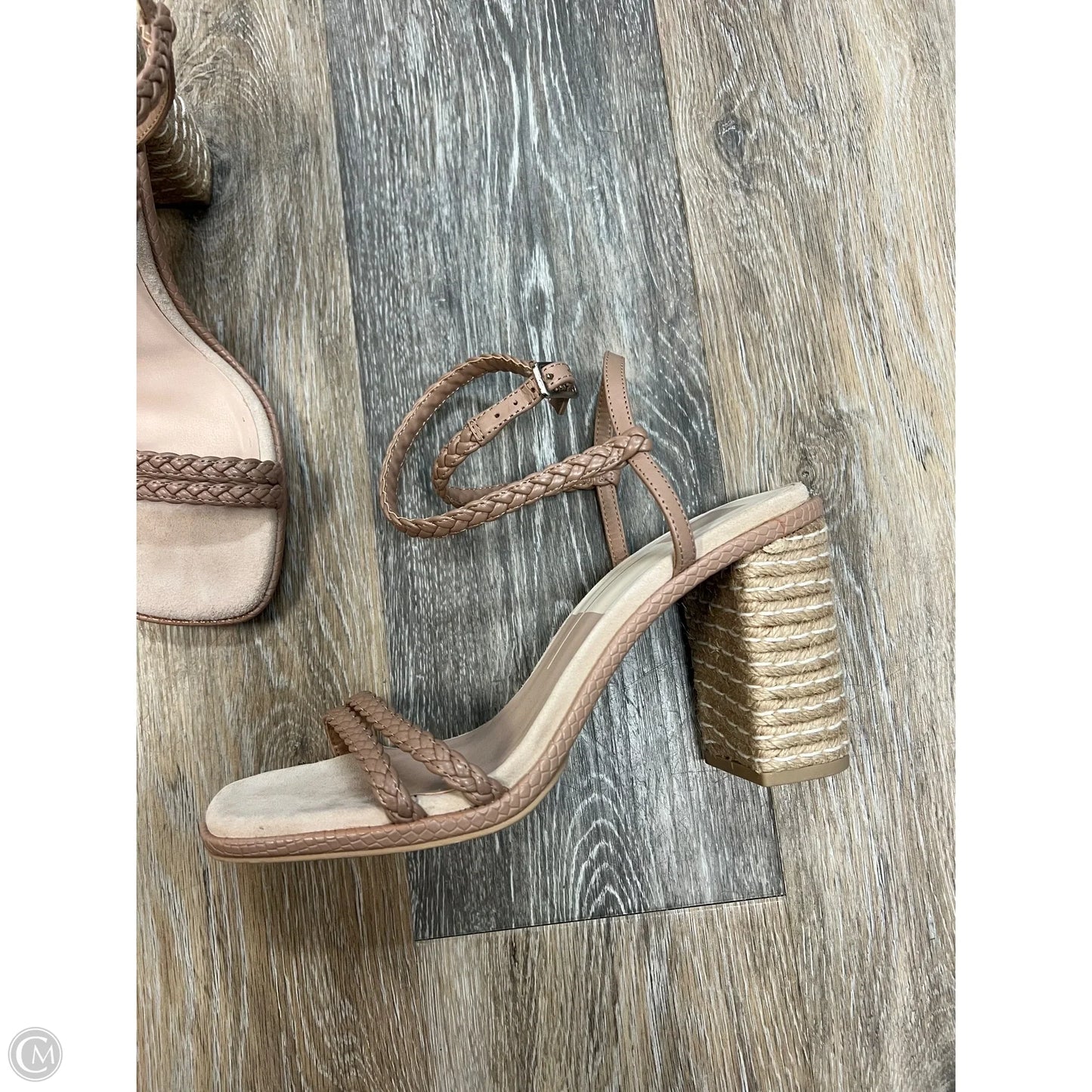 Shoes Heels Block By Dolce Vita In Tan, Size: 9.5