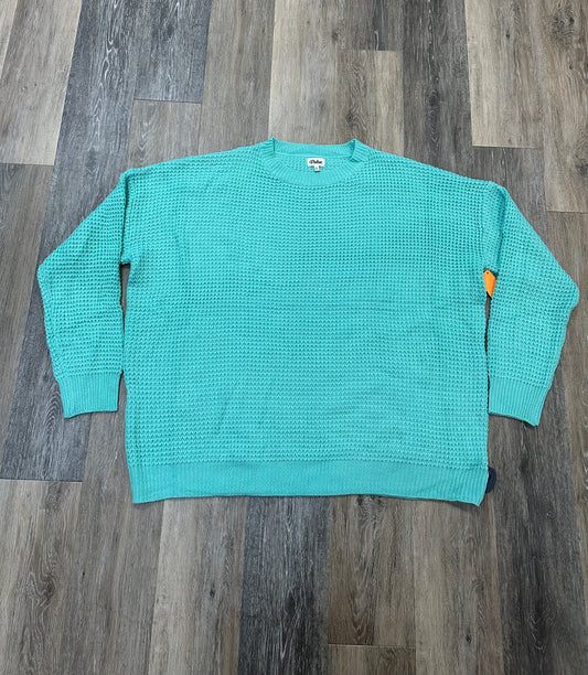 Sweater By Pulse In Teal, Size: 3x