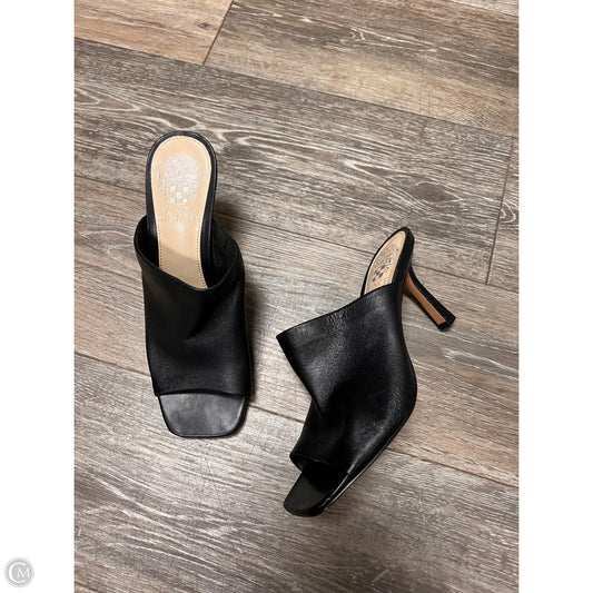 Sandals Heels Kitten By Vince Camuto In Black, Size: 6