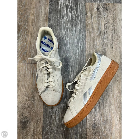 Shoes Sneakers By Reebok In Cream, Size: 7