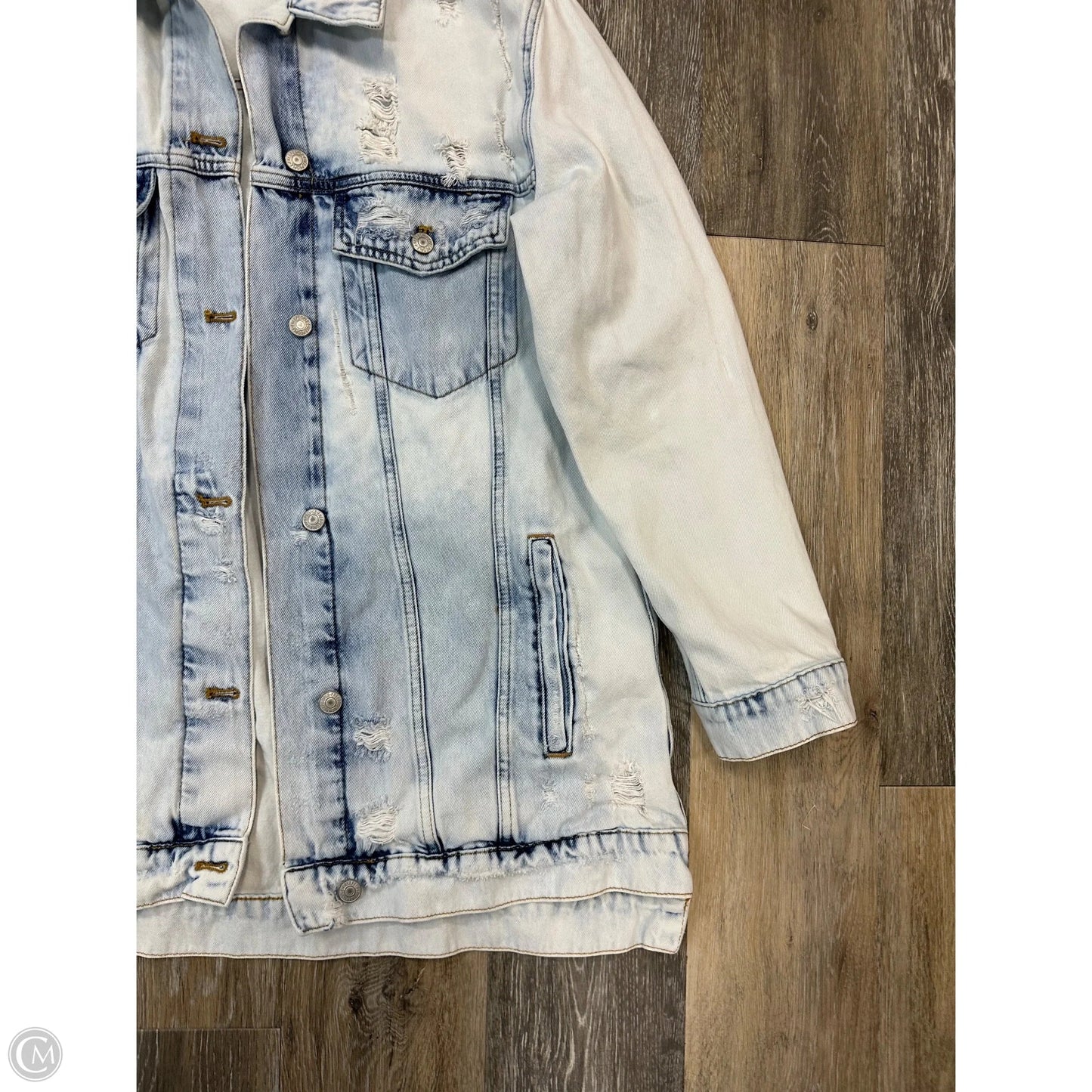 Jacket Denim By We The Free In Blue Denim, Size: M