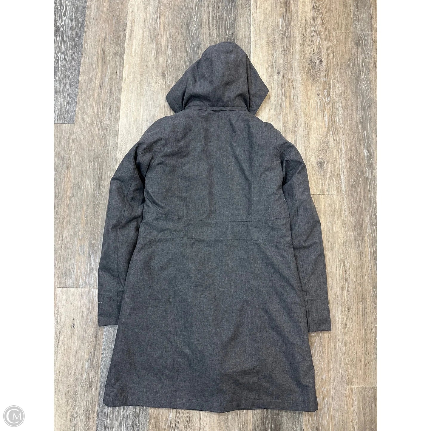 -Coat Parka By Eddie Bauer In Grey, Size: M