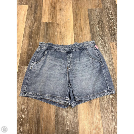 -Shorts By Lane Bryant In Blue Denim, Size: 16