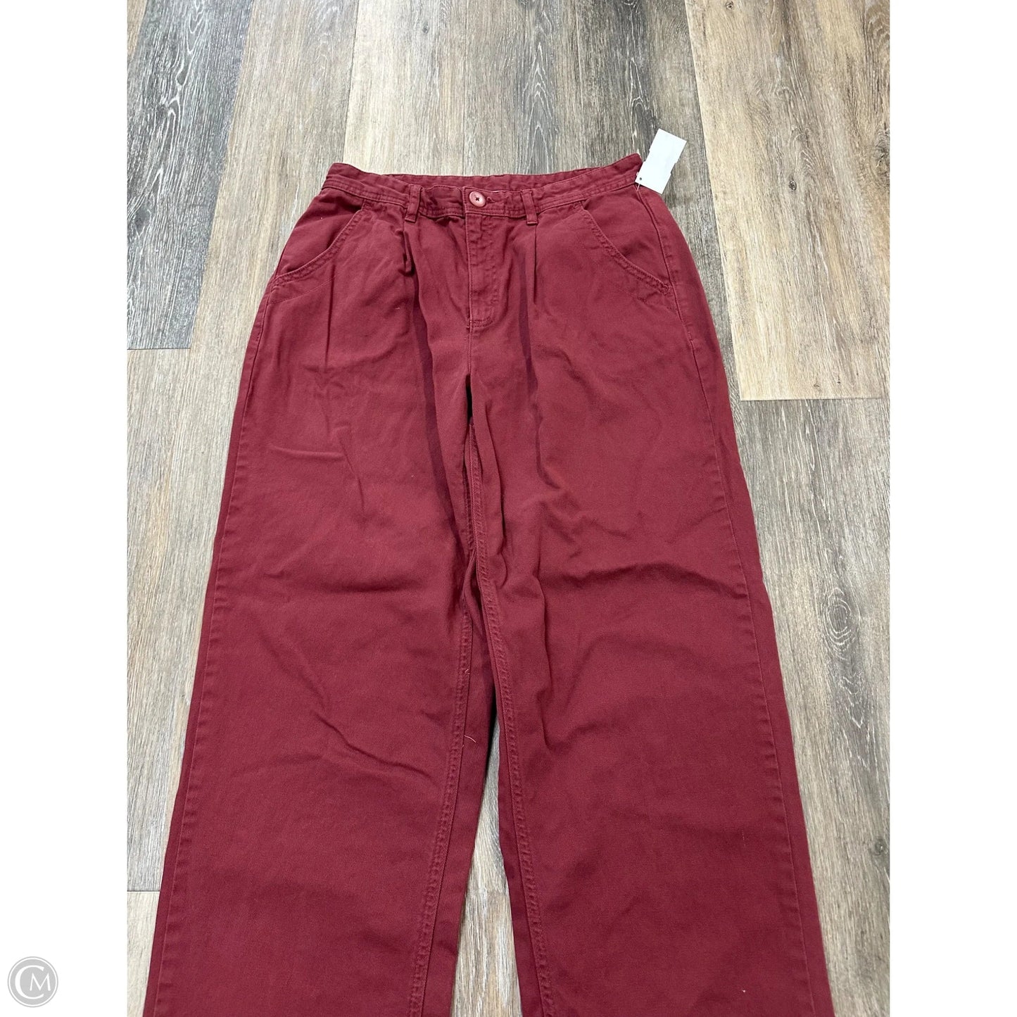 Pants Chinos & Khakis By Free People In Maroon, Size: 8