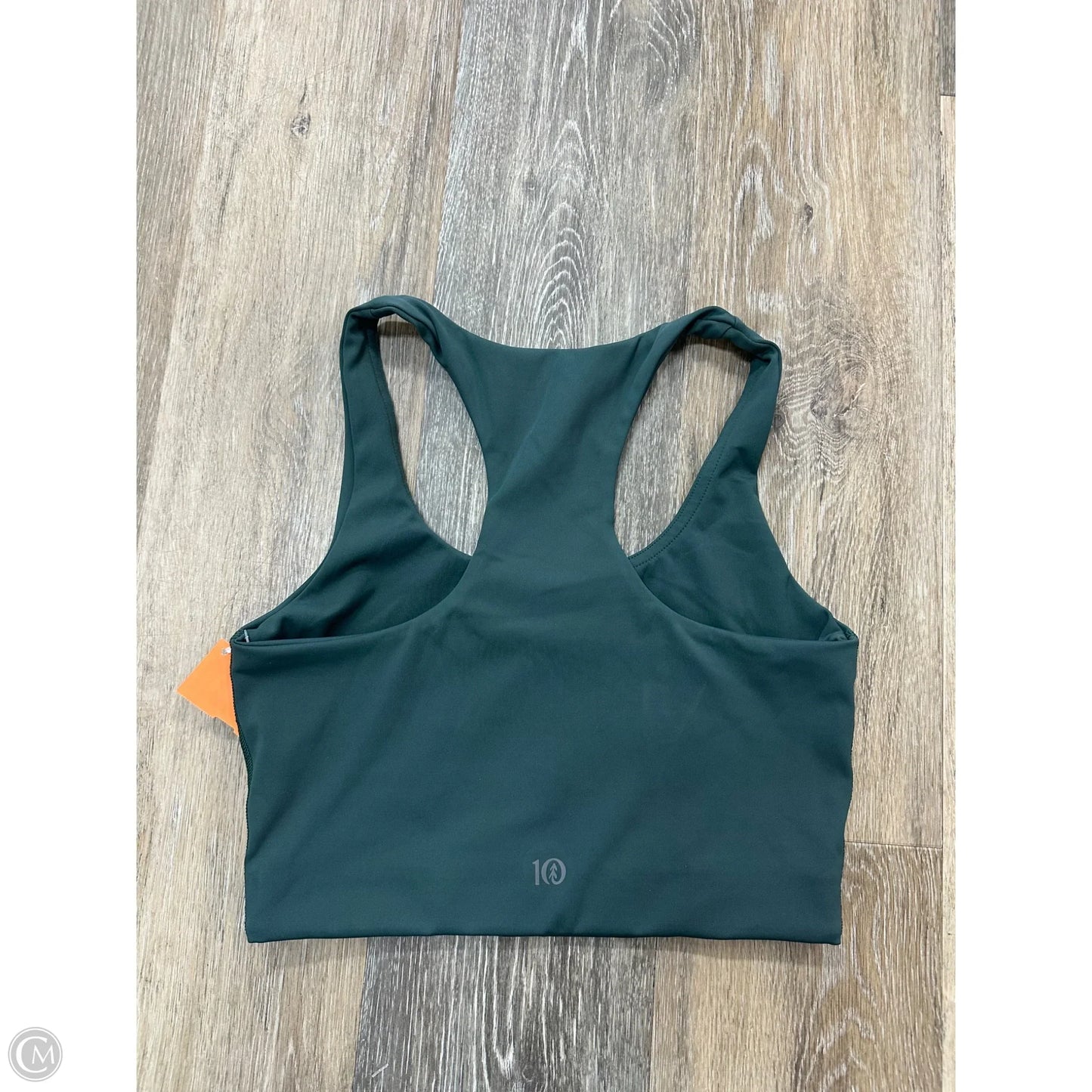 Athletic Bra By Ten Tree In Green, Size: S