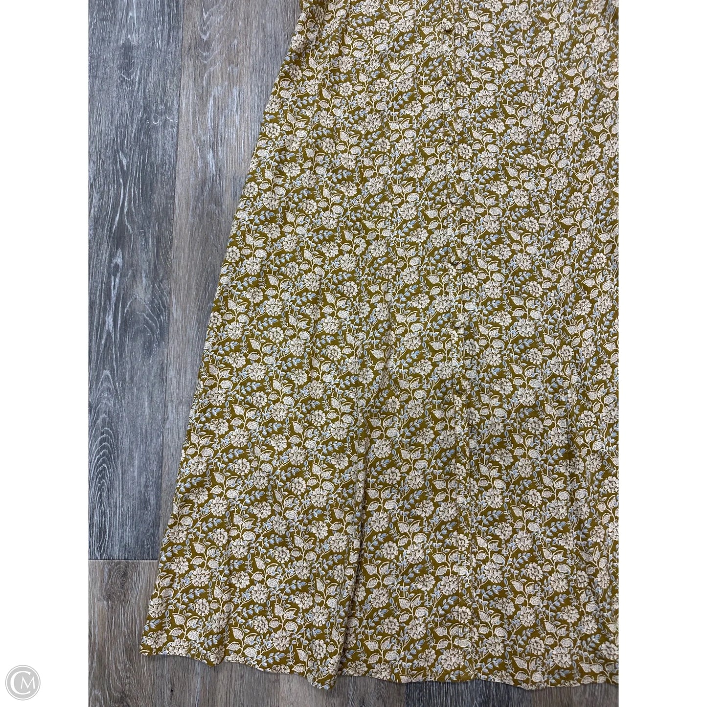-Dress Casual Maxi By Faherty In Floral Print, Size: M
