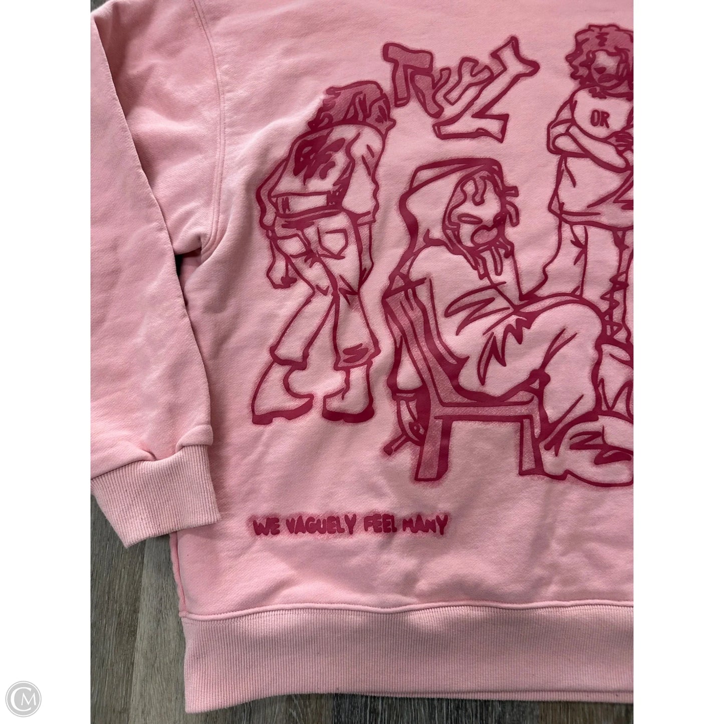 Sweatshirt Hoodie By Aelfric Eden In Pink, Size: M