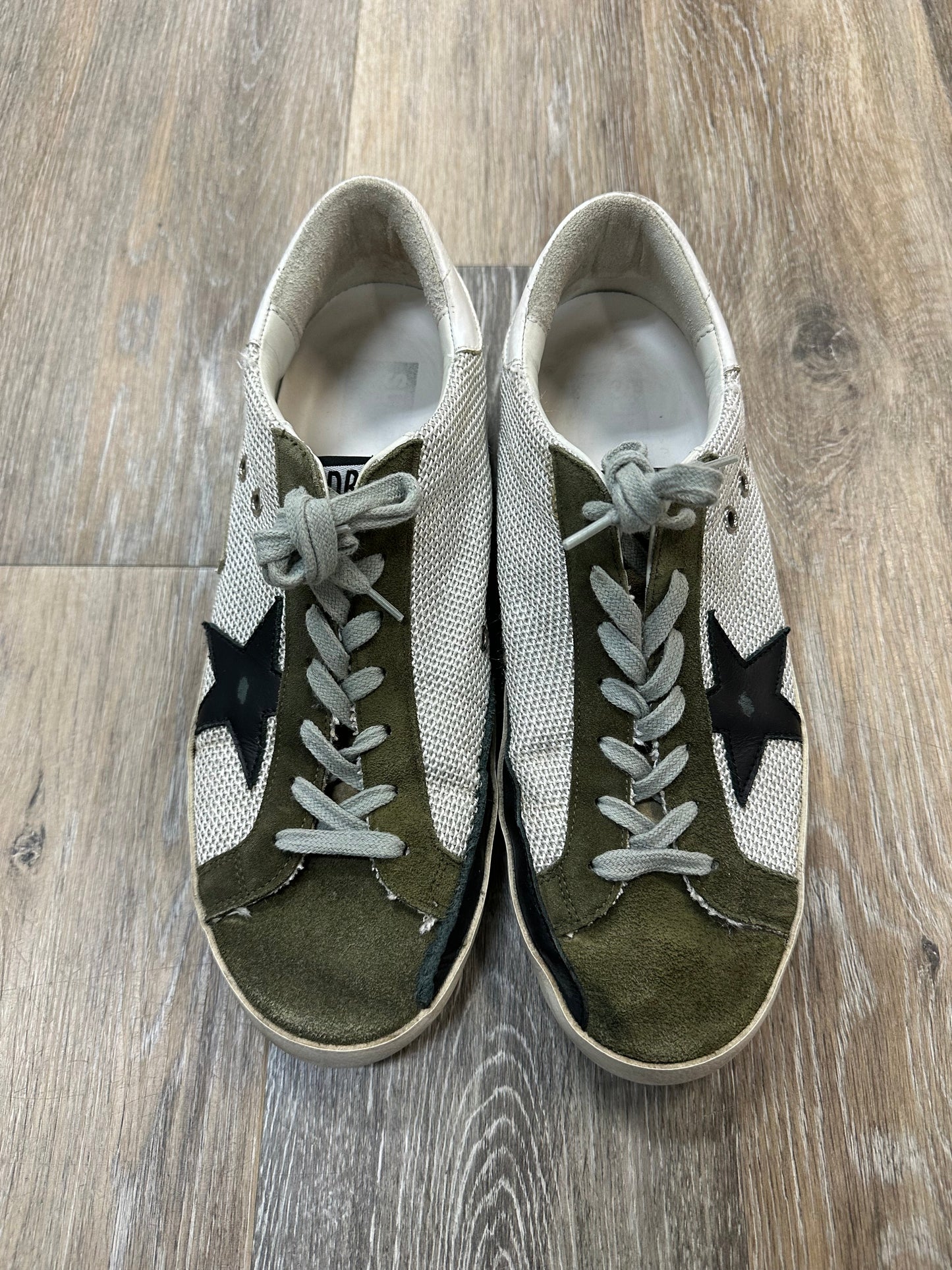 Shoes Designer By Golden Goose In Green, Size: 11