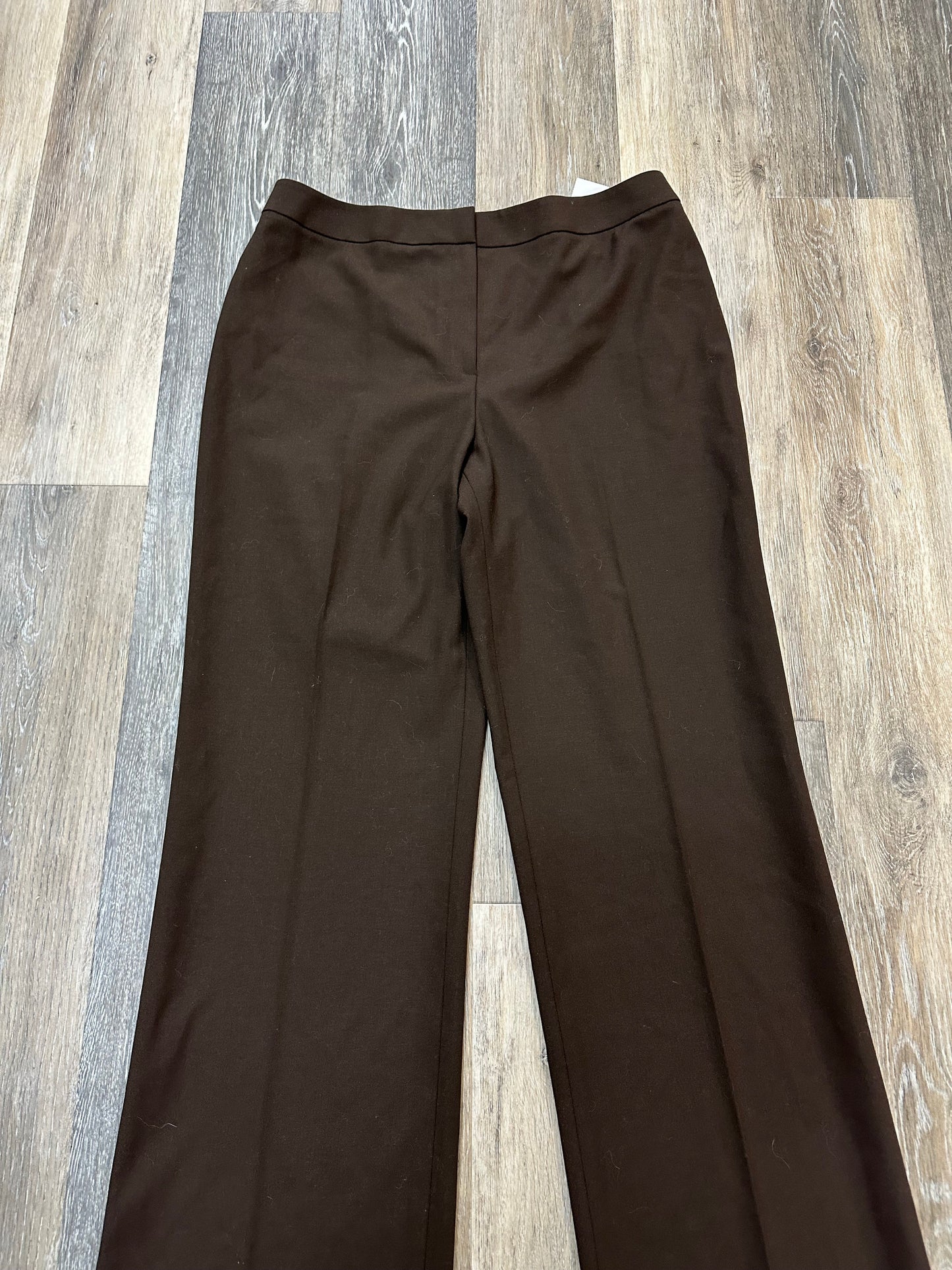 Pants Designer By Lafayette 148 In Brown, Size: 12