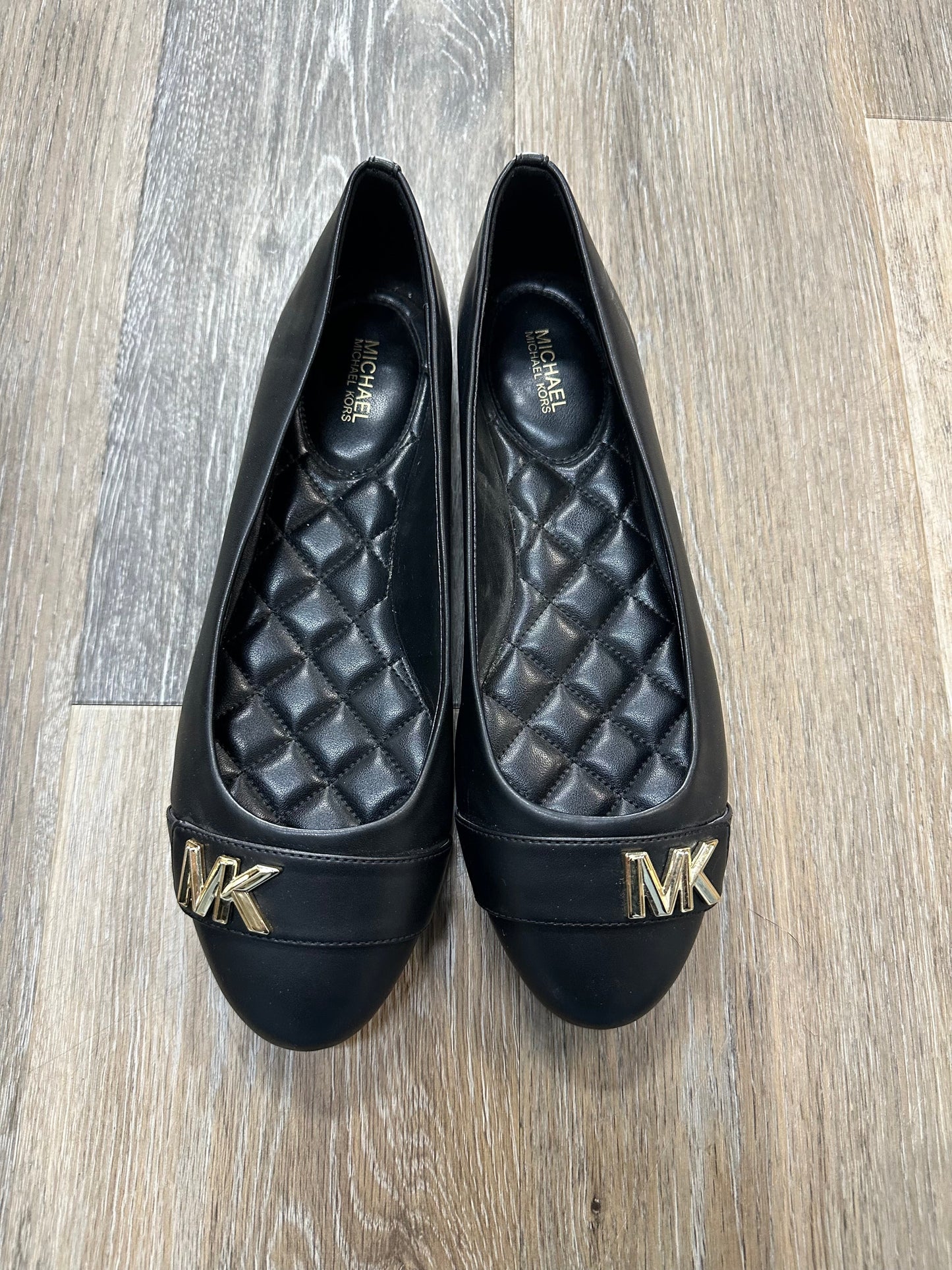 Shoes Designer By Michael Kors In Black, Size: 9