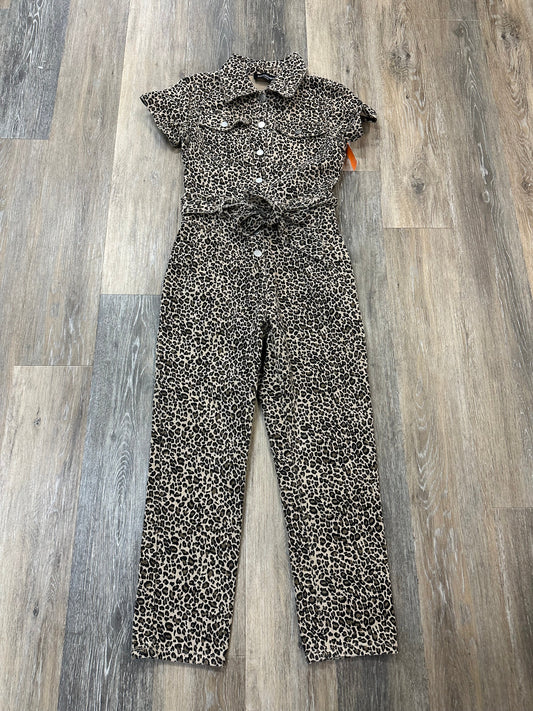 Jumpsuit By Kittenish In Animal Print, Size: Xs