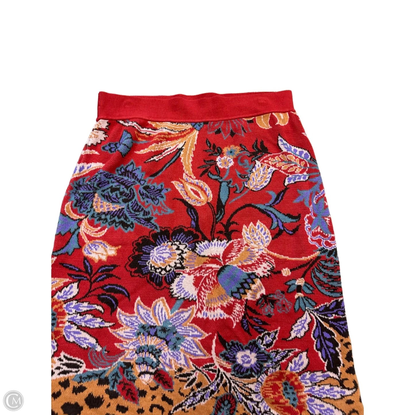 Skirt Midi By Maeve In Orange, Size: L