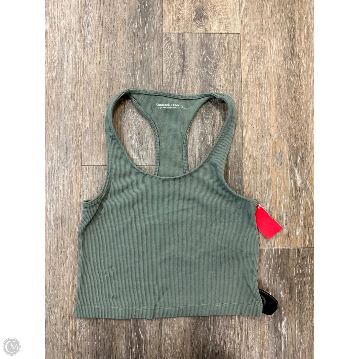 Tank Top By Abercrombie And Fitch In Green, Size: S