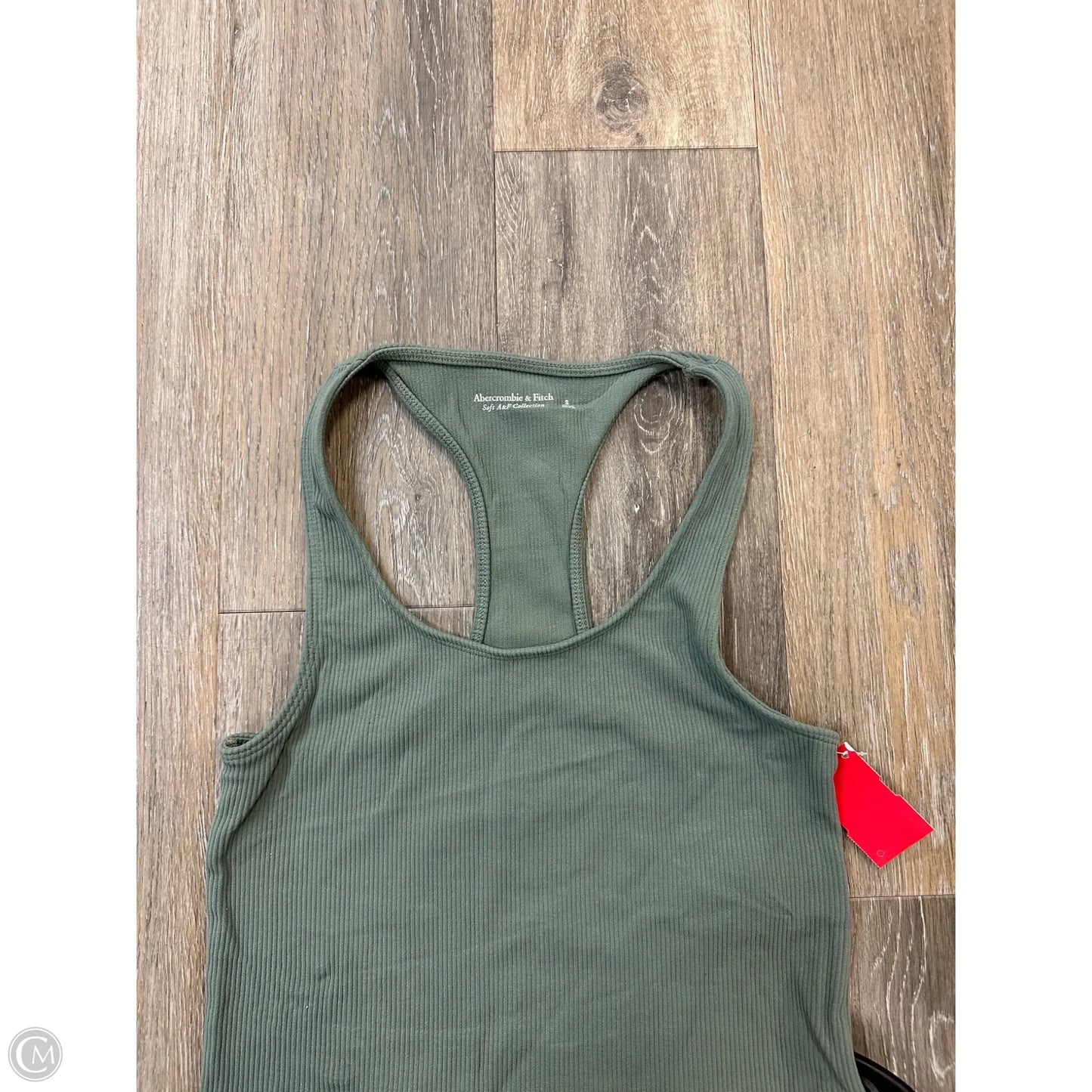 Tank Top By Abercrombie And Fitch In Green, Size: S