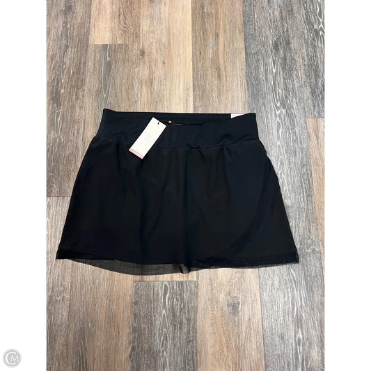 Athletic Skort By Calia In Black, Size: L