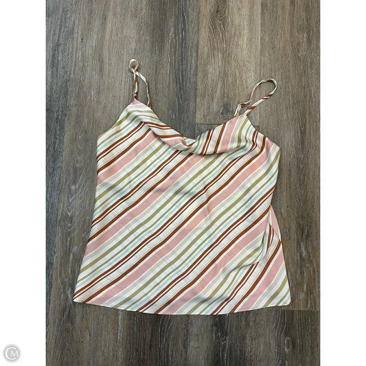 Tank Top By Skies Are Blue In Striped Pattern, Size: S