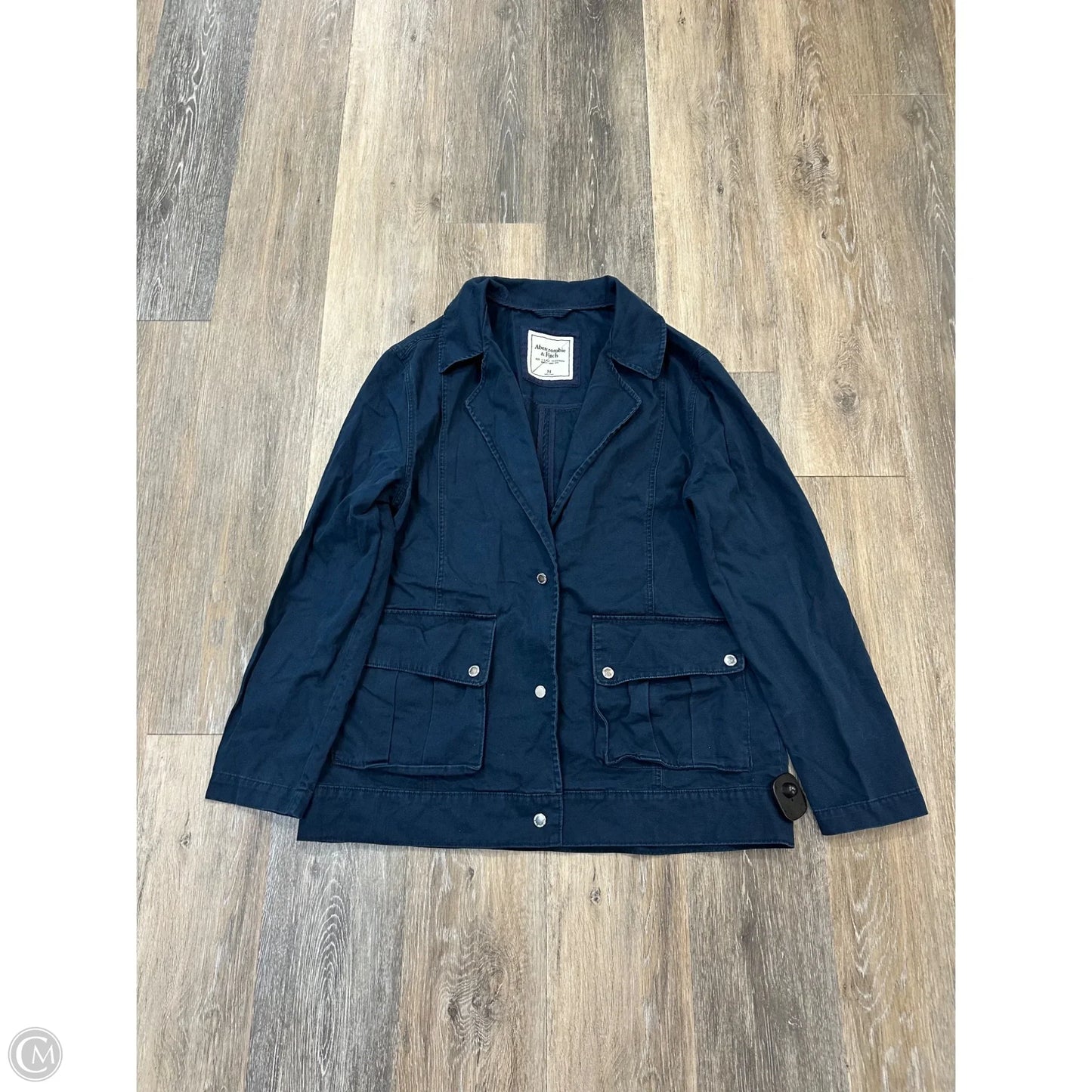 Jacket Other By Abercrombie And Fitch In Navy, Size: M