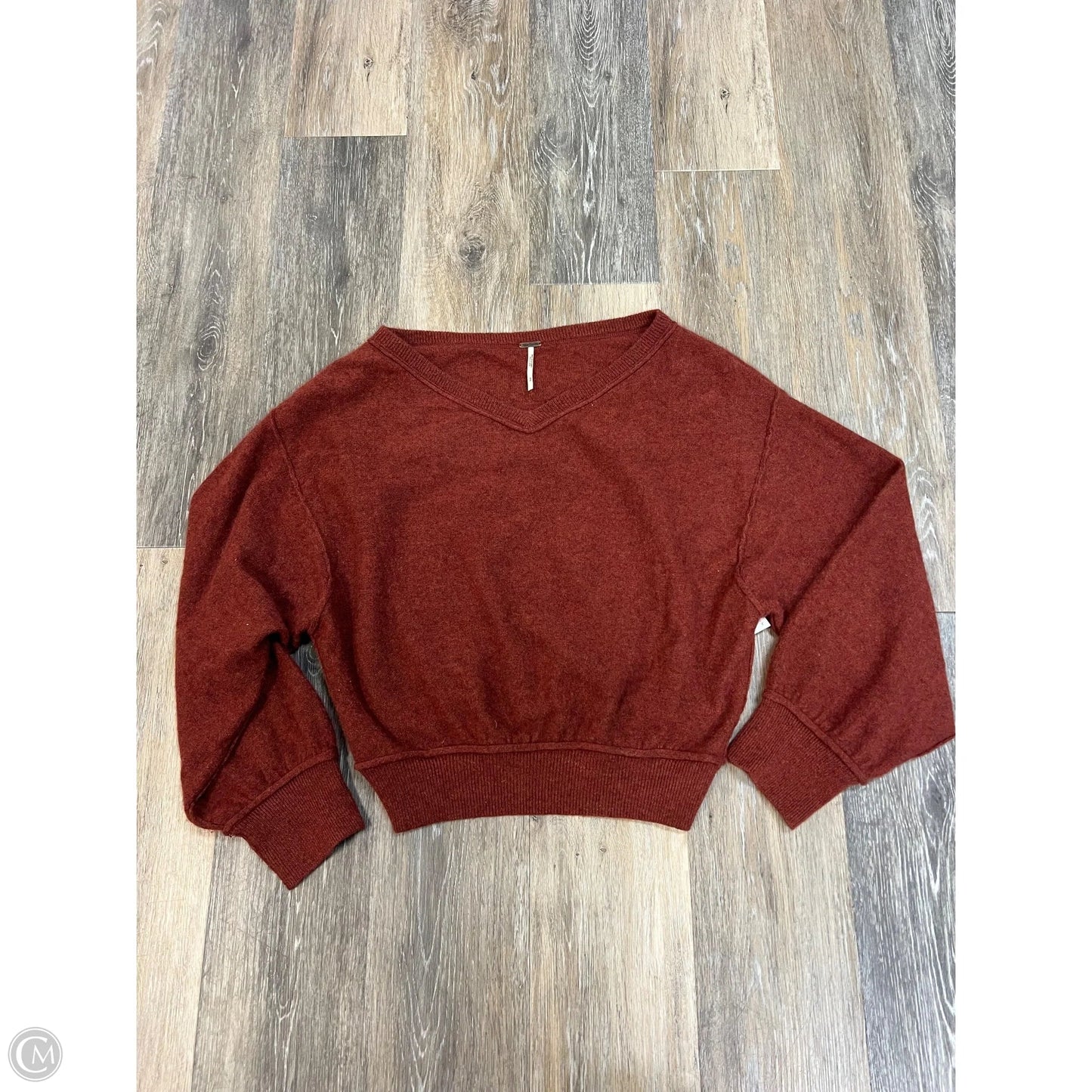 Sweater By Free People In Red, Size: S