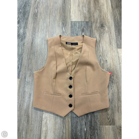 Vest Other By Zara In Brown, Size: M