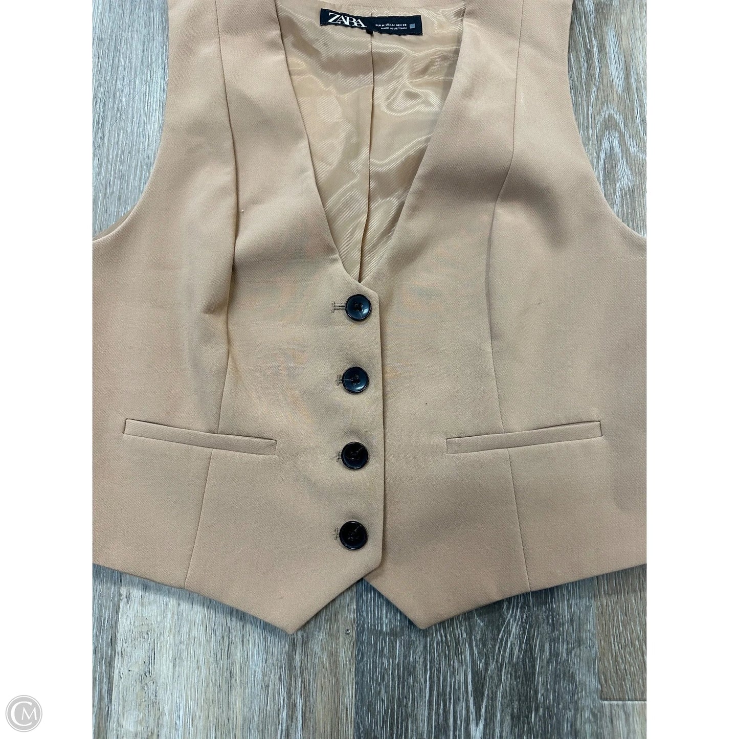 Vest Other By Zara In Brown, Size: M