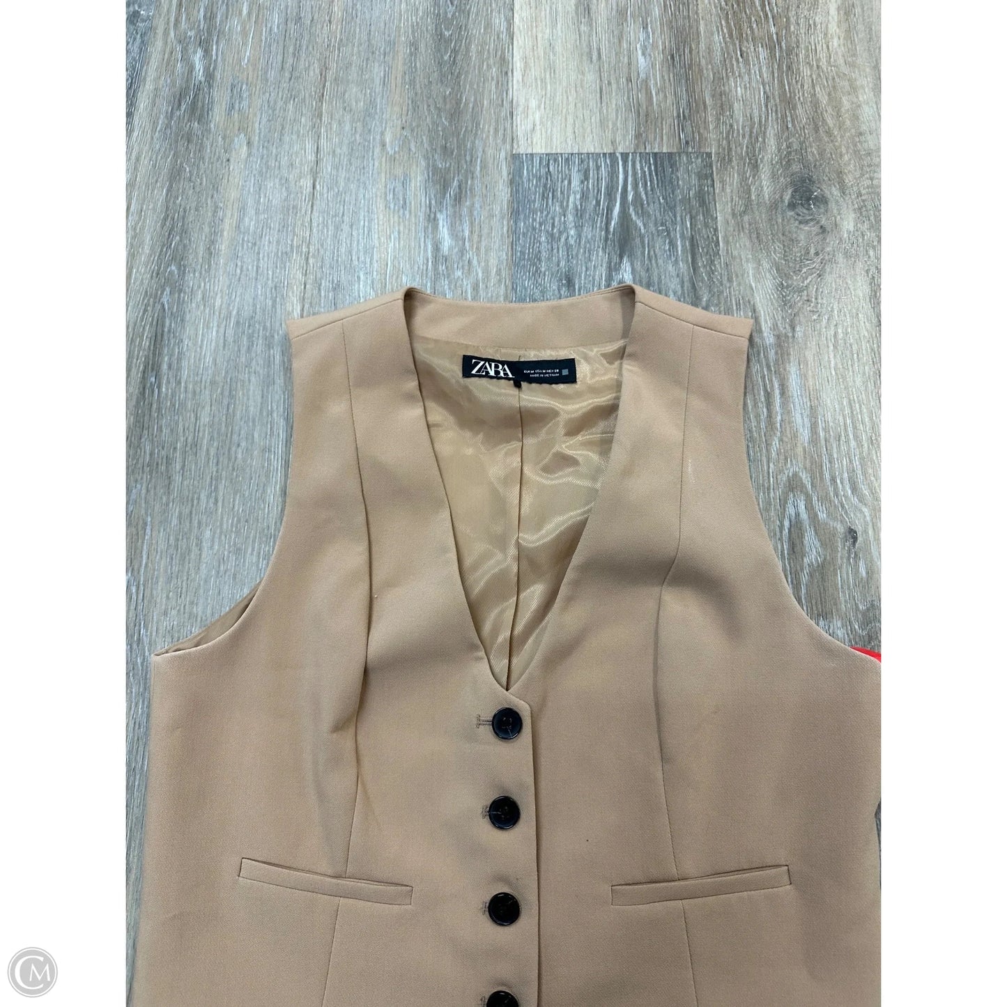 Vest Other By Zara In Brown, Size: M