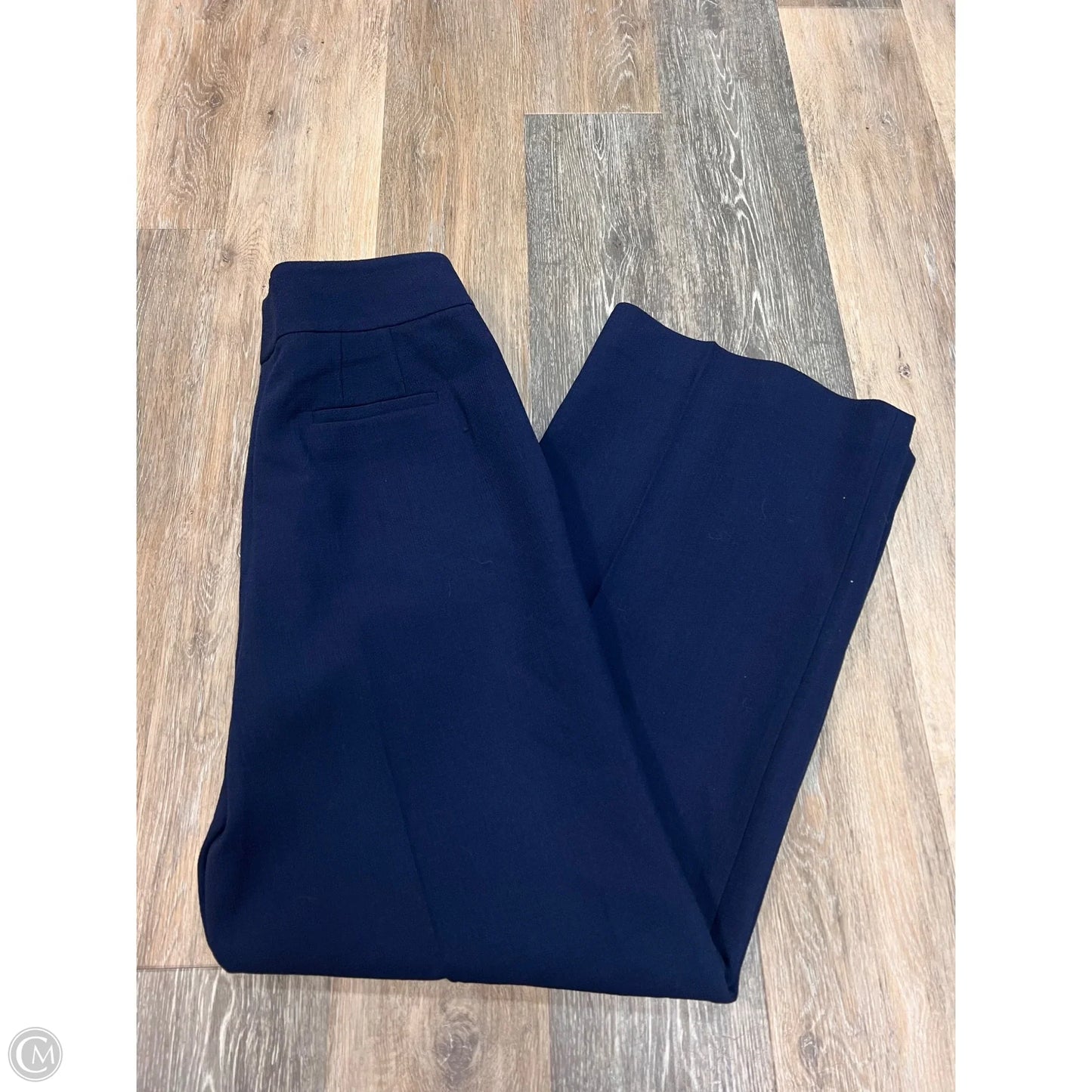Pants Designer By Lafayette 148 In Navy, Size: 10