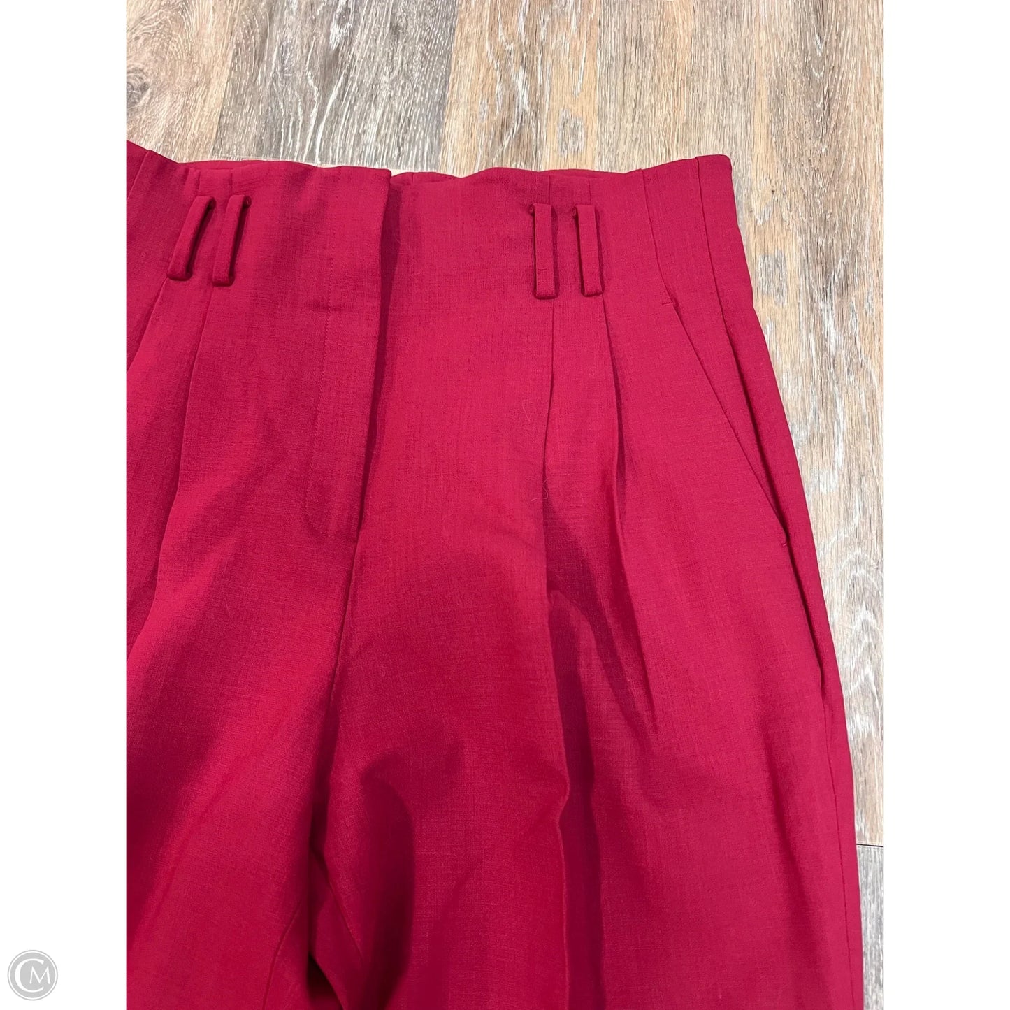 Pants Designer By Lafayette 148 In Red, Size: 12